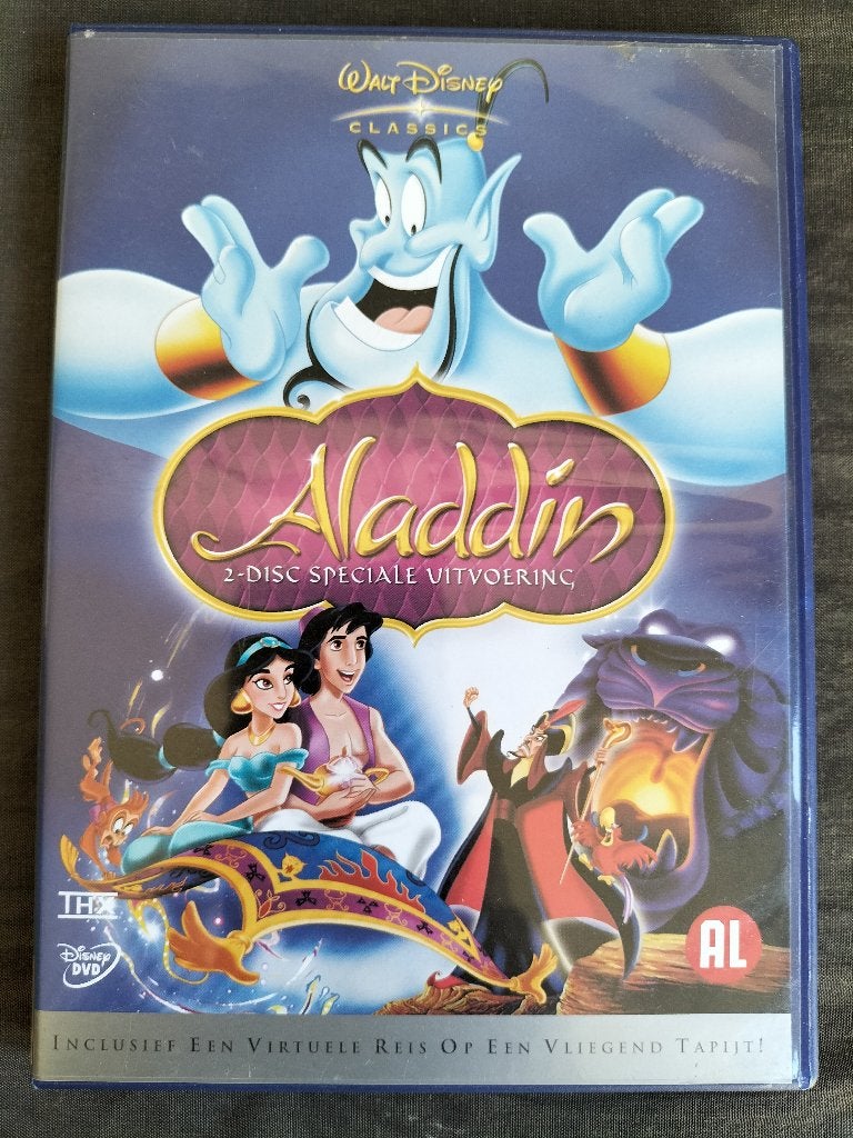 Walt Disney Classics - Aladdin / 2 disc special edition dvd, Alle leeftijden, Ophalen of Verzenden, Zo goed als nieuw, Film