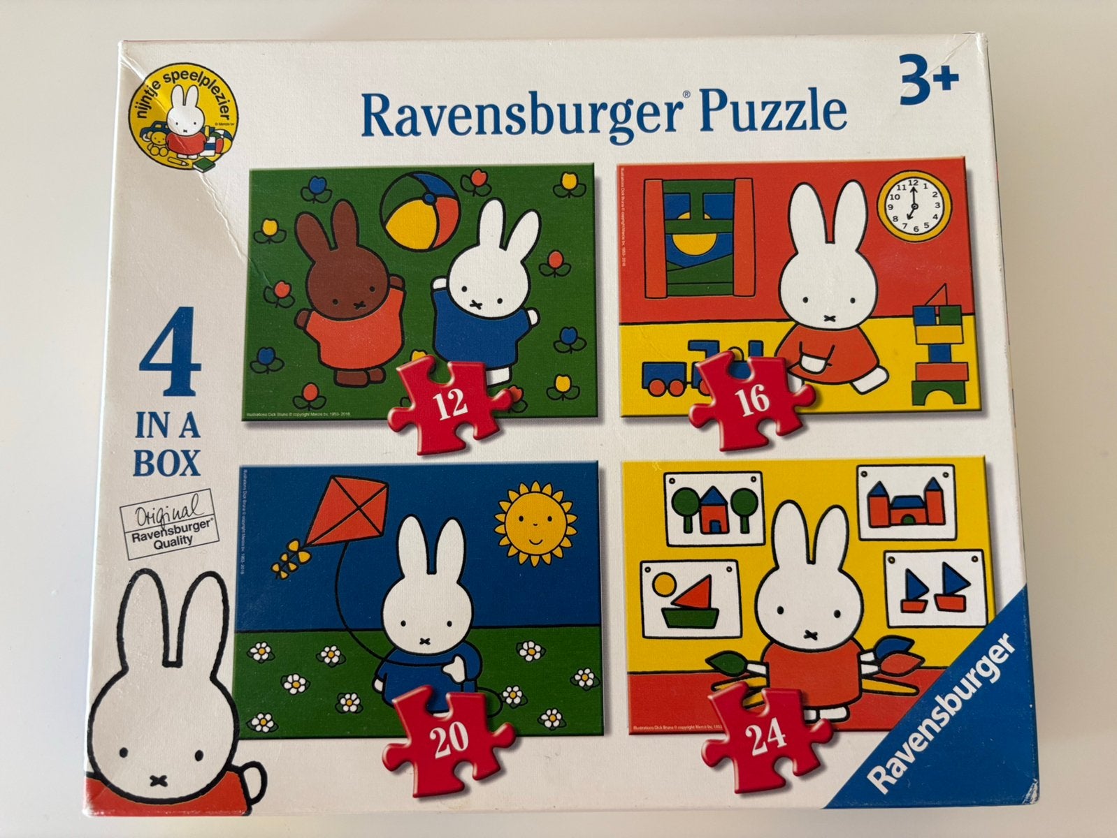 Ravenburger Nijntje puzzel (3+), Ophalen, 10 tot 50 stukjes, Gebruikt, 2 tot 4 jaar