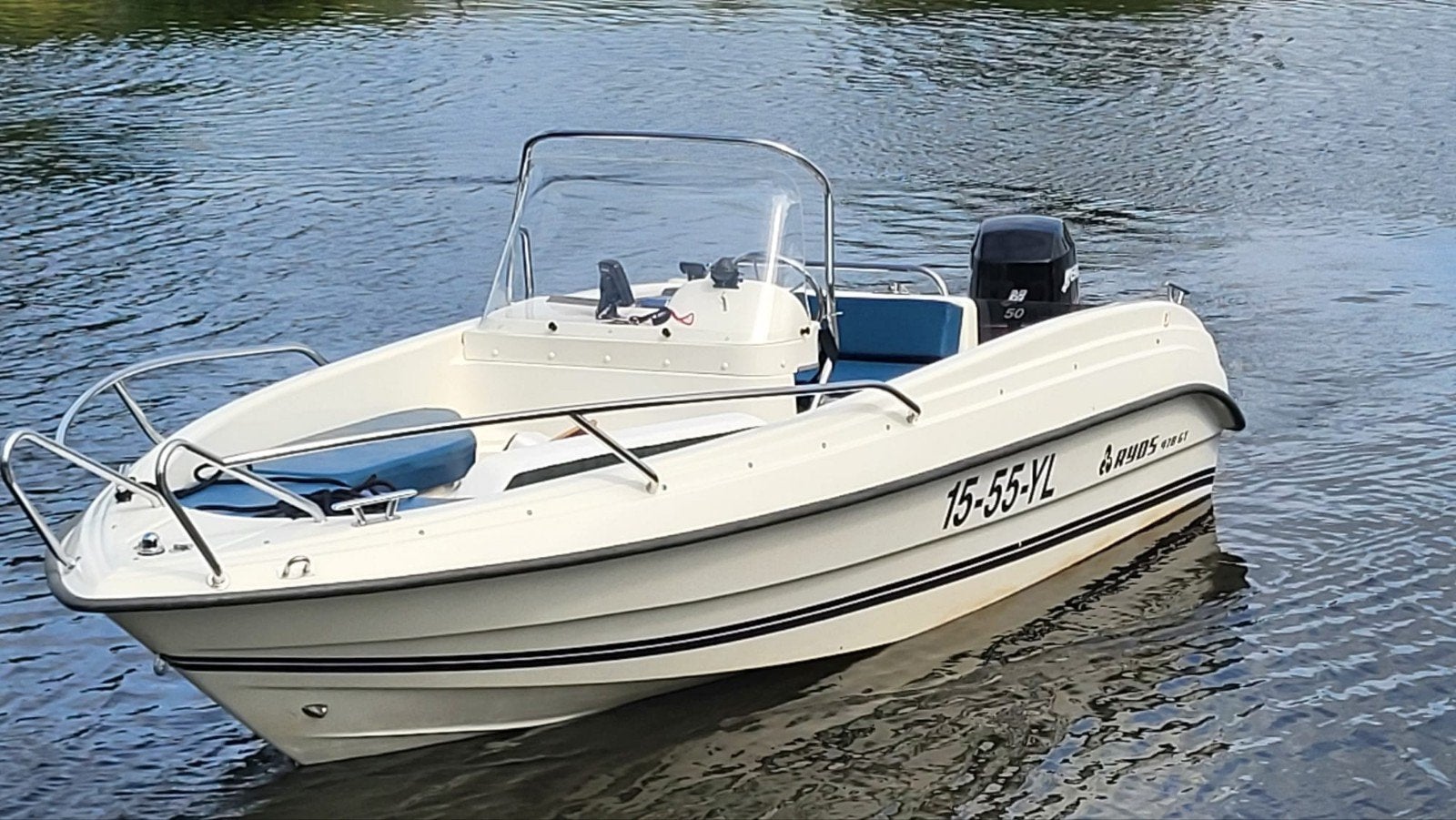 Ryds 478 GT met Mercury 50pk FourStroke EFI, Watersport en Boten, Speedboten, Ophalen, Overige merken, Gebruikt, 5 m