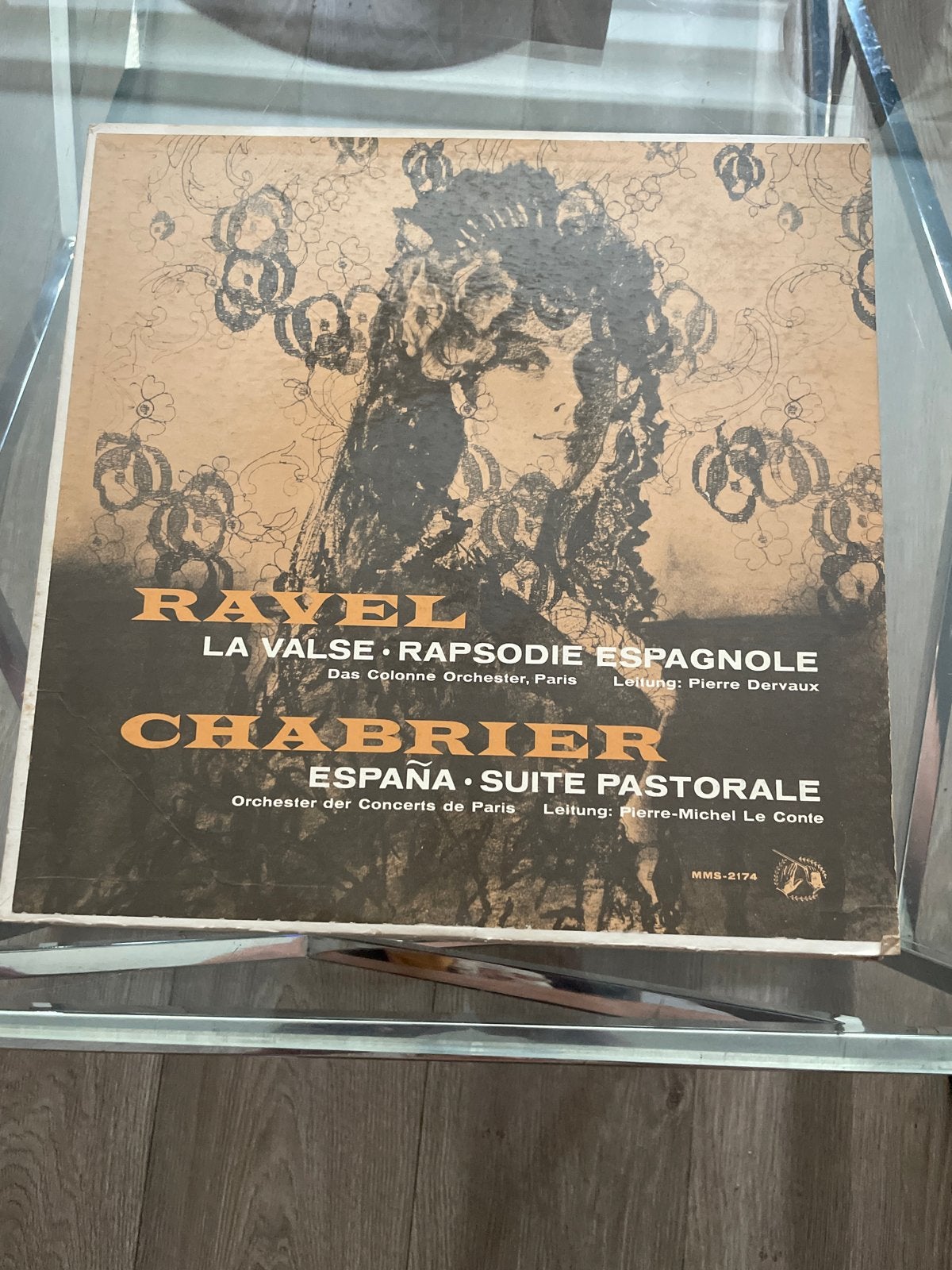 Ravel & Chabrier - La Valse, España - Klassieke LP, Gebruikt, Overige componisten, Modernisme tot heden, Ophalen of Verzenden