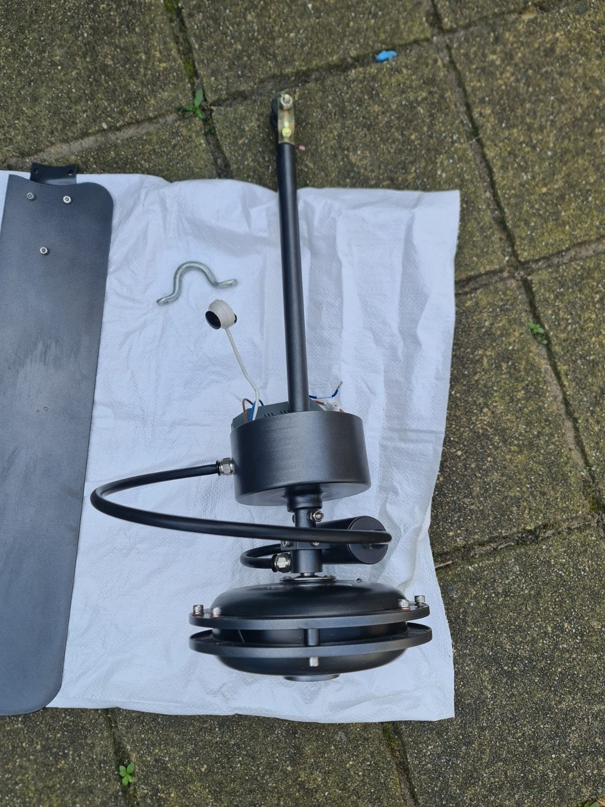 Whoo Whoo Whoo plafondventilator, Witgoed en Apparatuur, Ventilatoren, Ophalen, Gebruikt, Plafondventilator