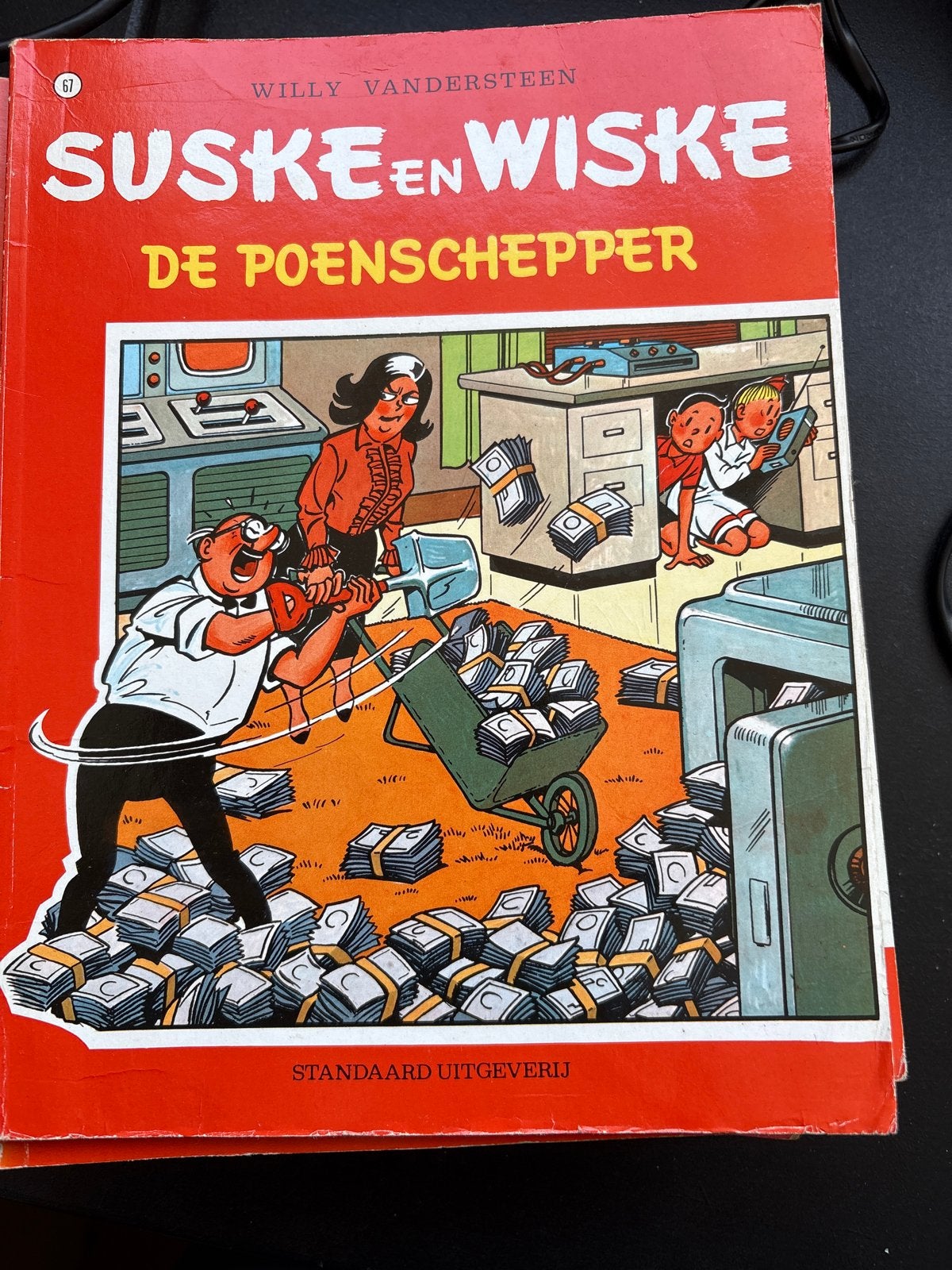 Suske en Wiske - De Poenschepper (nr. 67), Boeken, Stripboeken, Gelezen, Eén stripboek, Ophalen of Verzenden