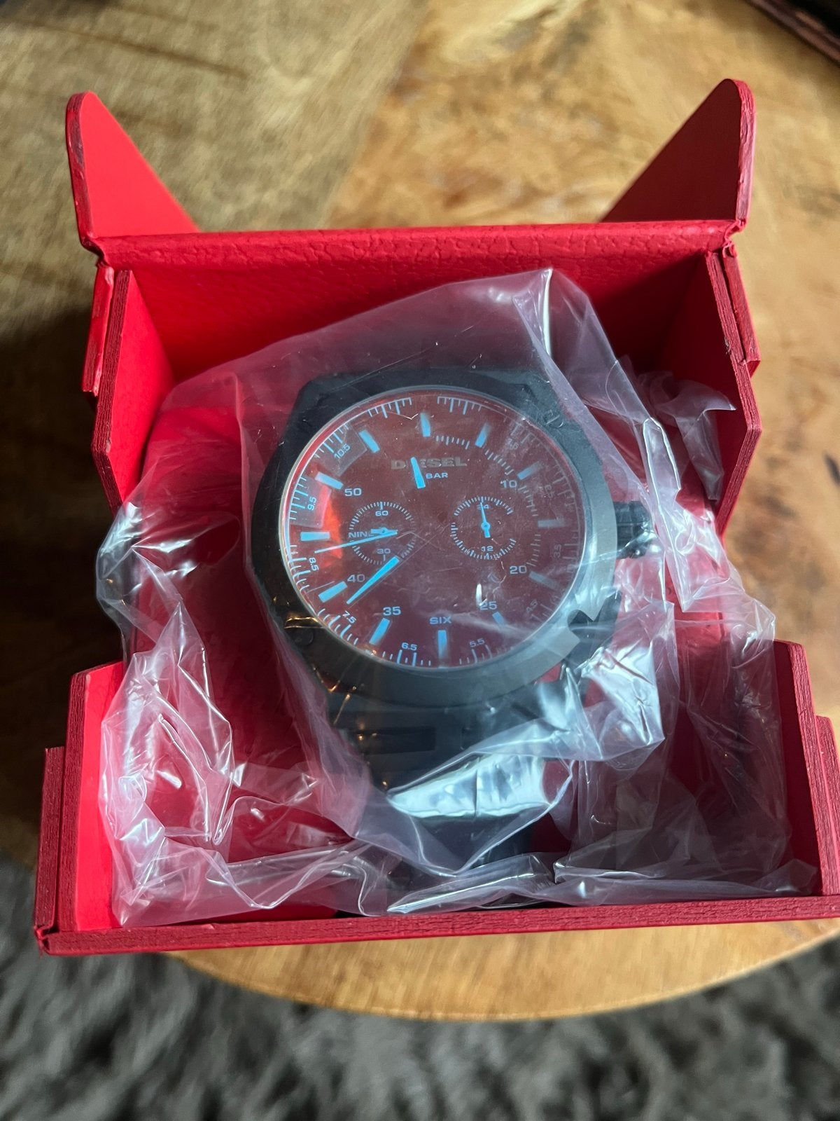 Diesel DZ4544 Horloge - Nieuw in doos, Overige merken, Overige materialen, Leer, Polshorloge