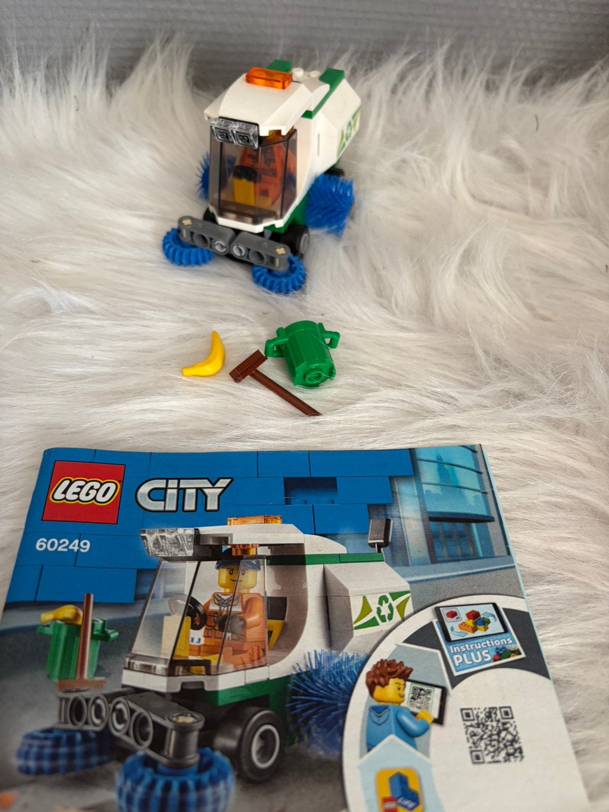 Lego city straatveegmachine 60249, City, Lego, Inclusief instructies, Ophalen of Verzenden