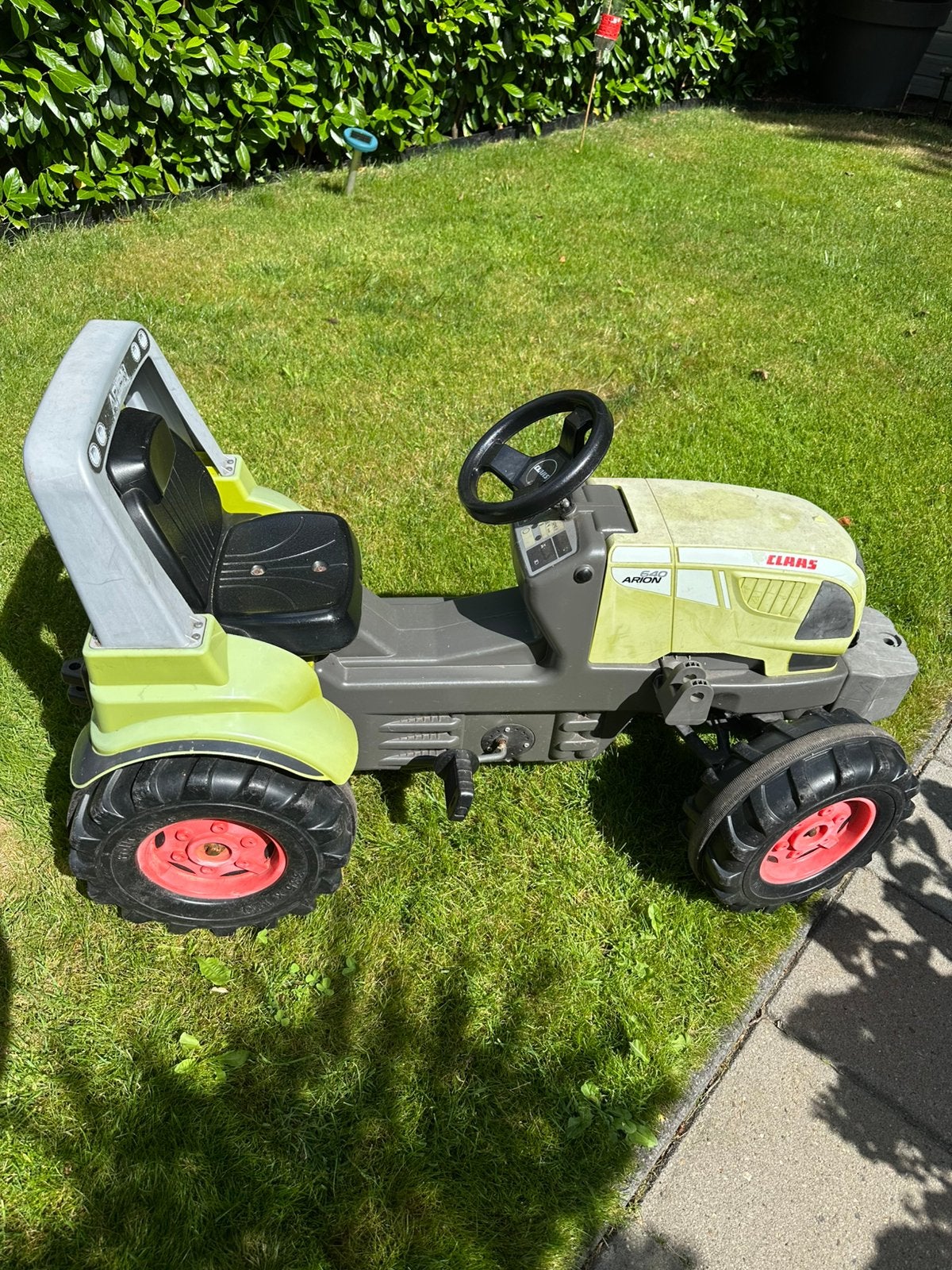 Grote Claas  Traktor, Ophalen