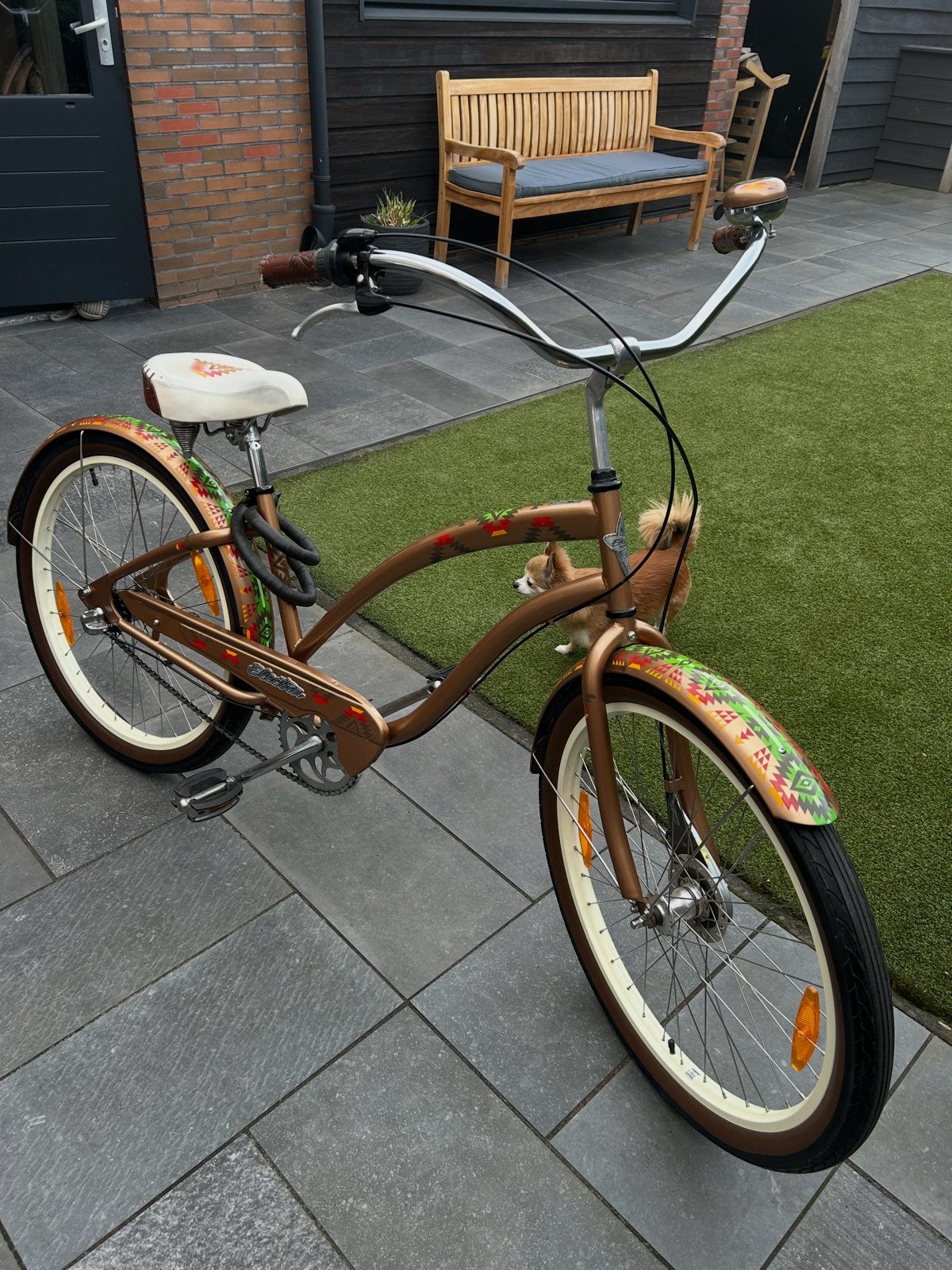 Unieke Electra Beachcruiser, Fietsen en Brommers, Ophalen of Verzenden, Zo goed als nieuw, Aluminium