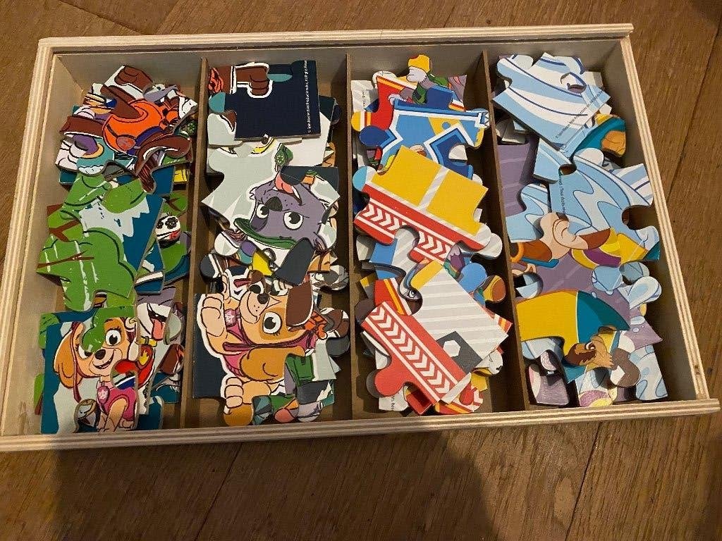 Paw Patrol puzzel, Ophalen of Verzenden, 10 tot 50 stukjes, Zo goed als nieuw