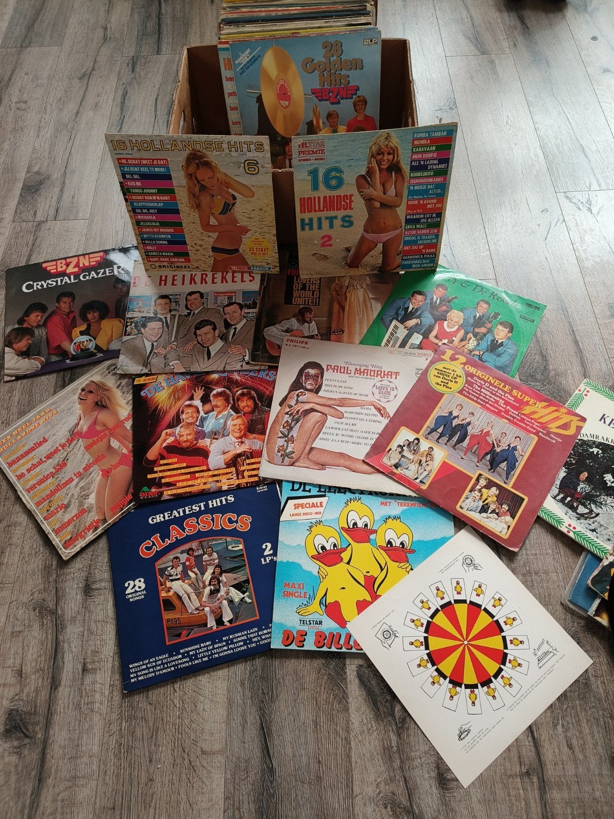 Nederlandstalige LP's, Maxi & Hollandse Hits (Telsta, Ophalen, Gebruikt, 12 inch, Levenslied of Smartlap