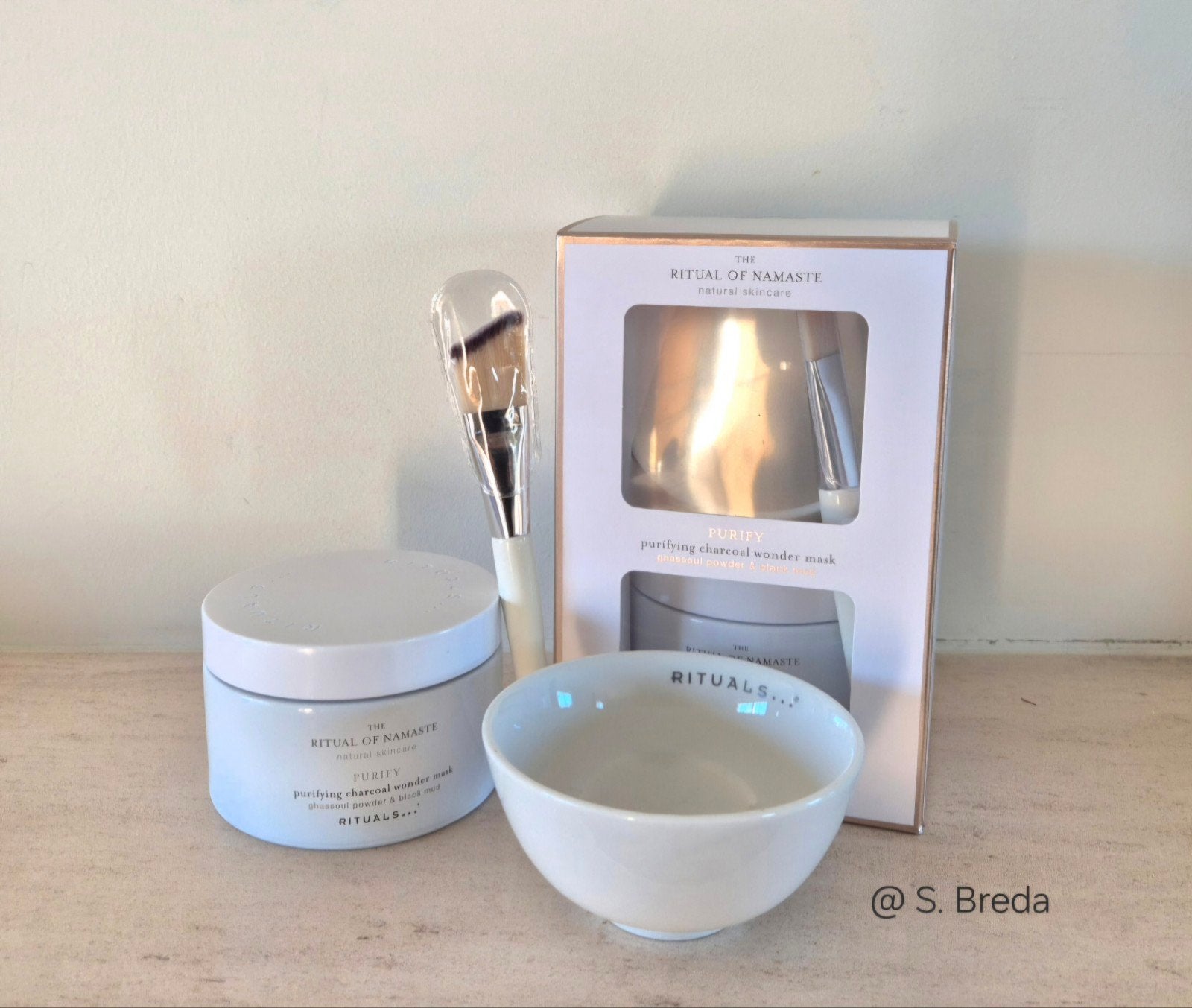 Rituals | Namaste | Charcoal Wonder Mask, Ophalen of Verzenden, Nieuw, Gehele gezicht, Verzorging