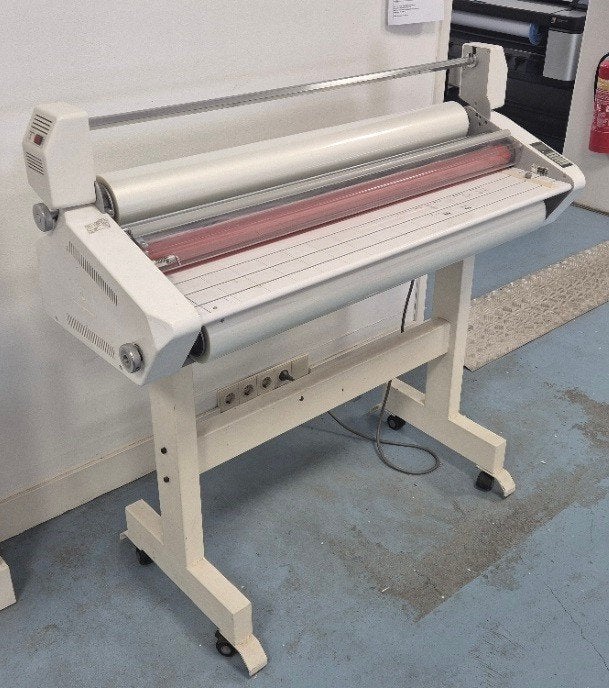Plastificeermachine, Ophalen