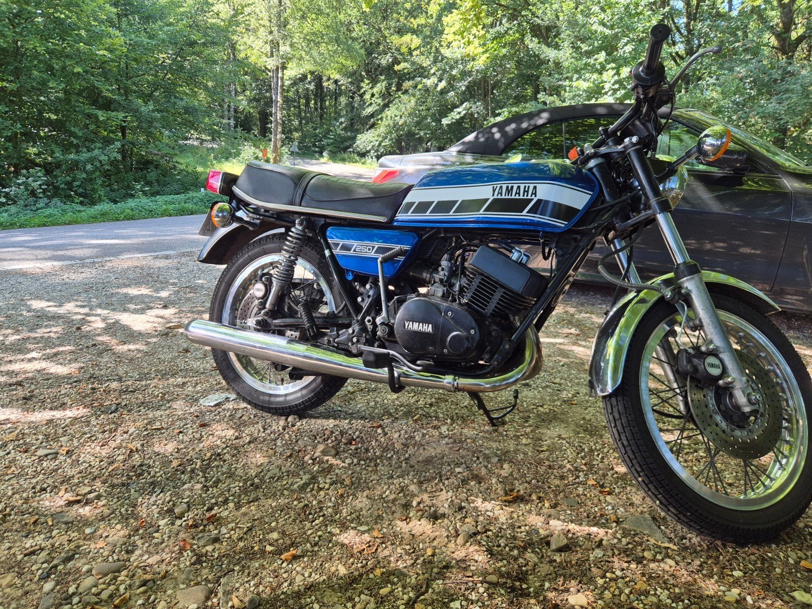compleet bouwpakket Yamaha RD250, Motoren, 250 cc, 2 cilinders, Gebruikt, Sport
