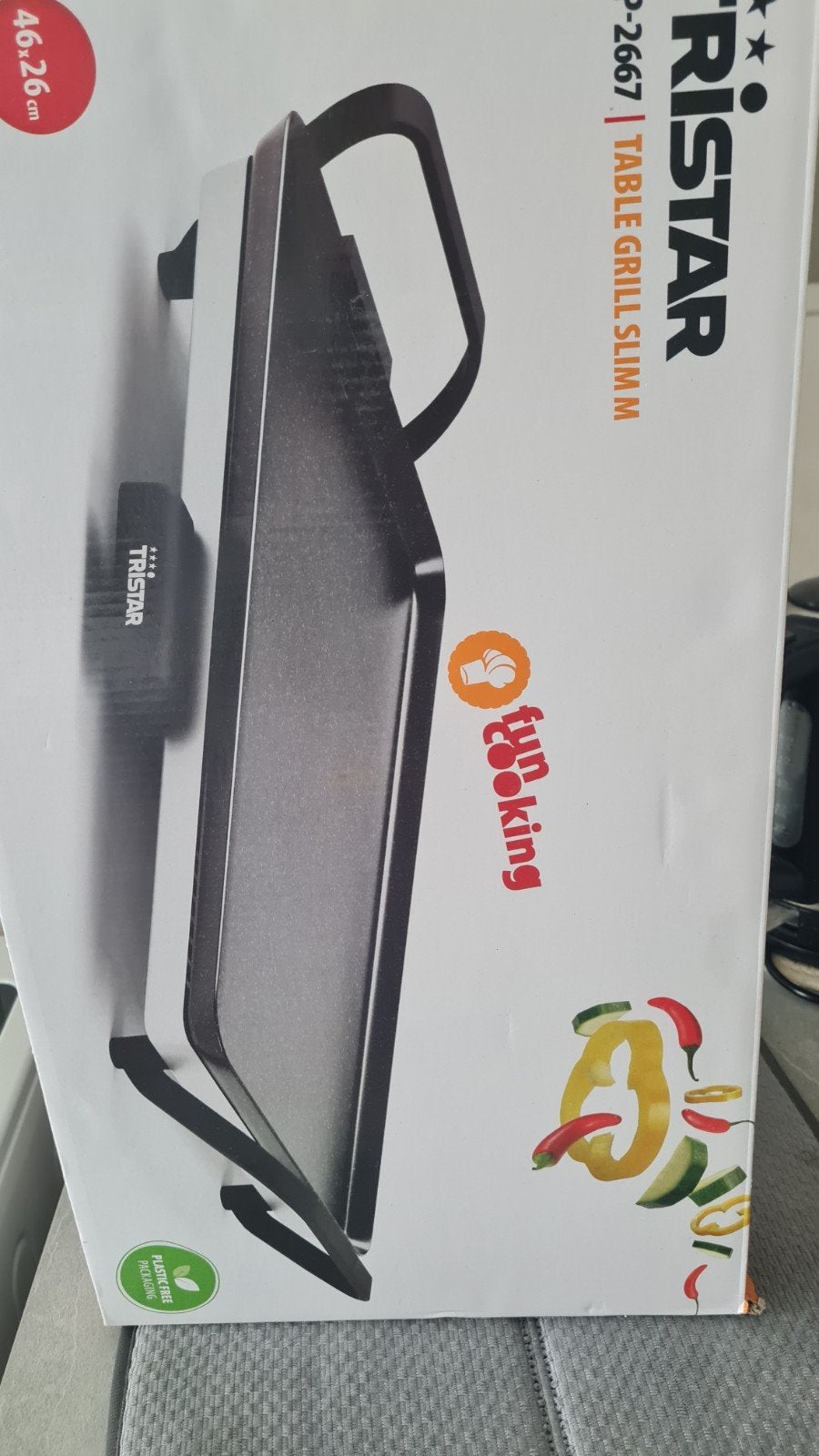 Grillplaat, weinig gebruikt, Witgoed en Apparatuur, Contactgrills, Ophalen of Verzenden, Zo goed als nieuw