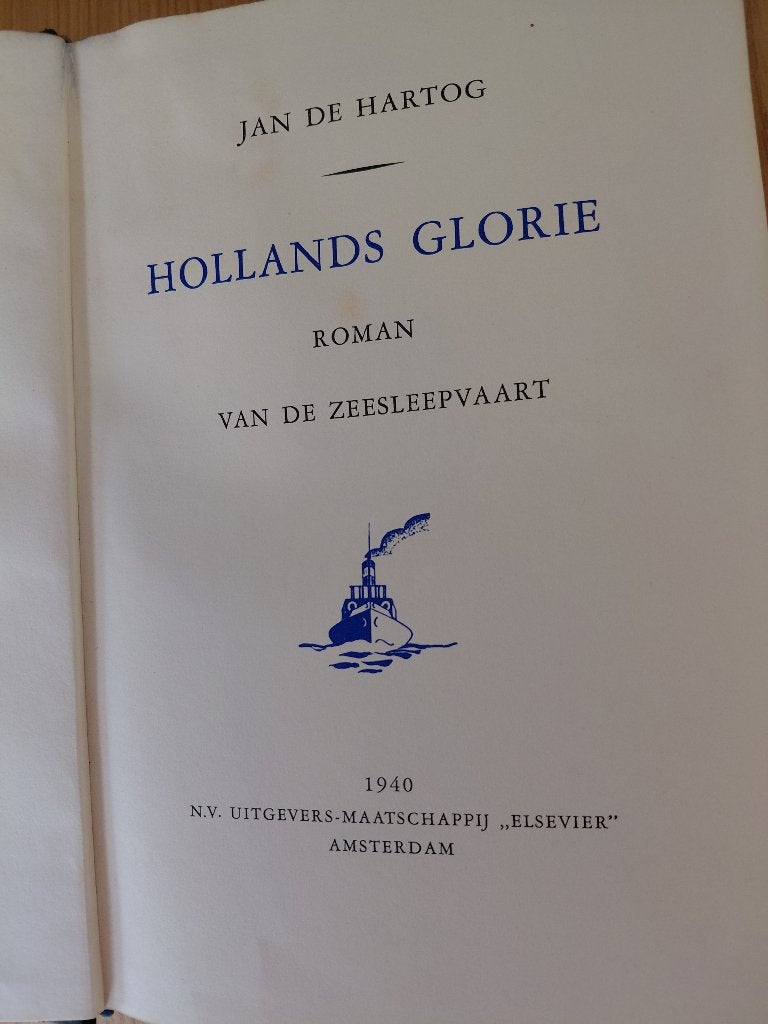 roman Hollands Glorie, Boeken, Ophalen of Verzenden, Gelezen, Jan de Hartog