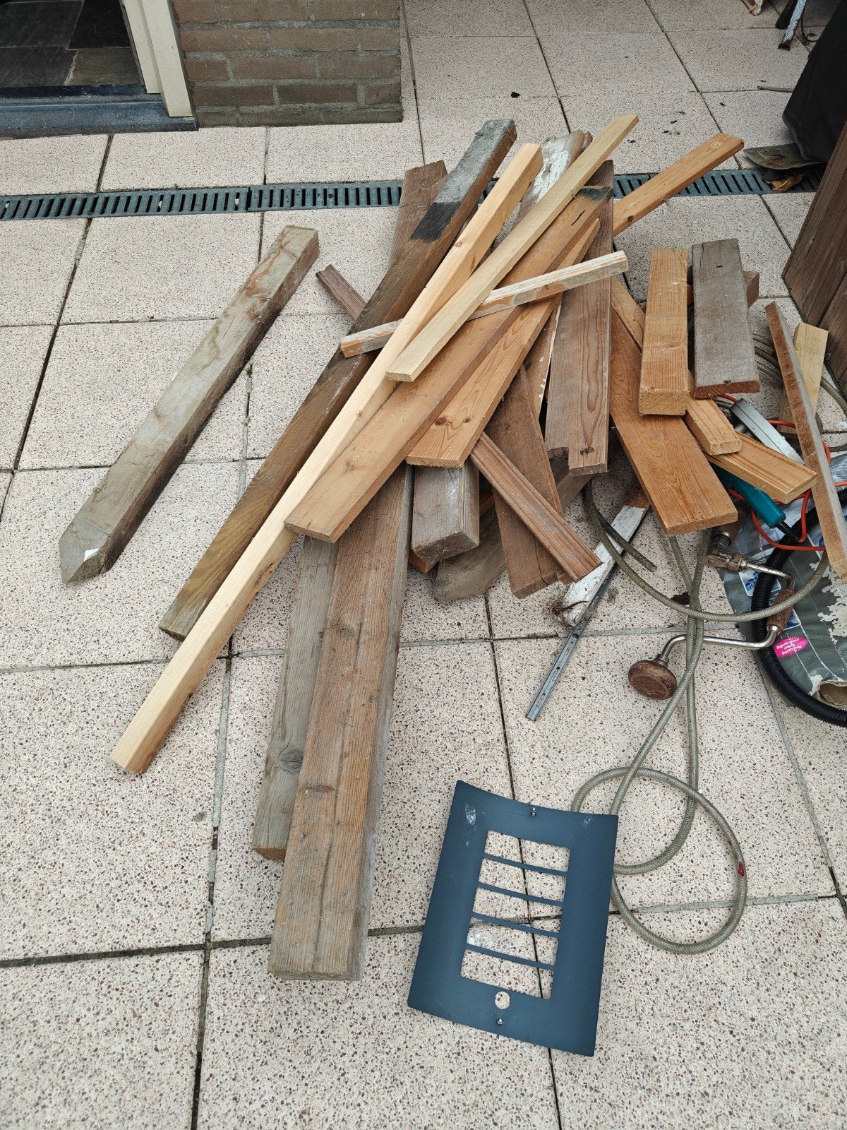 Ongebruikt hout, Doe-het-zelf en Verbouw, Hout en Planken, Minder dan 25 mm, Nieuw, Ophalen of Verzenden, Plank
