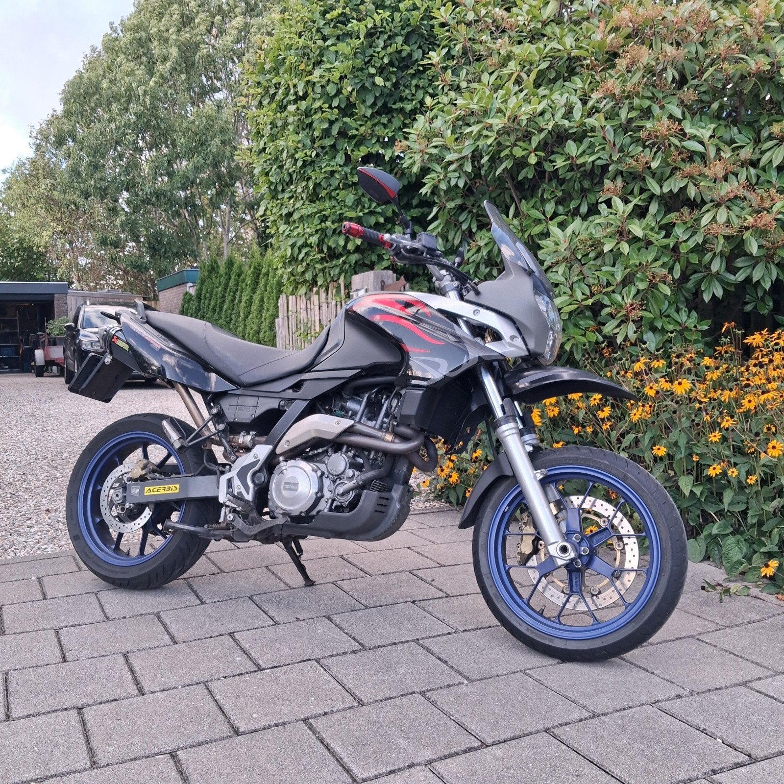 Aprilia Pegaso 650. A2 geschikt 35 KW., Sportuitlaat, Particulier, Minimaal motorrijbewijs A2, 1 cilinder