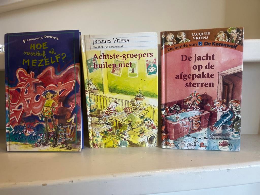 Kinderboeken set: Hoe overleef ik mezelf?, Achtste-groepers, Boeken, Ophalen of Verzenden, Gelezen, Fictie algemeen