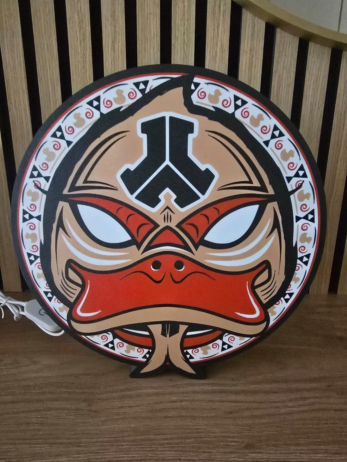 defqon 1 dragenduck led lamp, Huis en Inrichting, Woonaccessoires | Overige, Ophalen of Verzenden, Meerkleurig, Kunststof, Modern