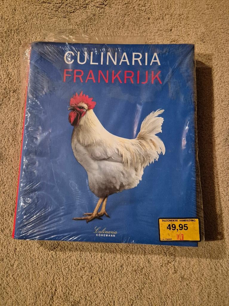 Boek Culinaria Frankrijk NIEUW, Boeken, Kookboeken, Andre Droogers, Overige typen, Nieuw, Ophalen of Verzenden