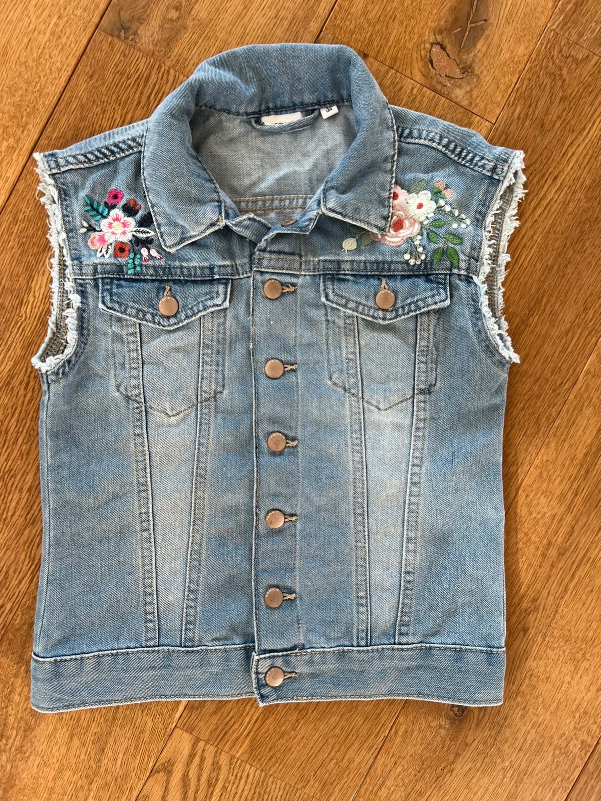 Spijker meisjes gilet / bodywarmer / jasje Name It maat 122, Kinderen en Baby's, Meisje, Ophalen of Verzenden, Zo goed als nieuw