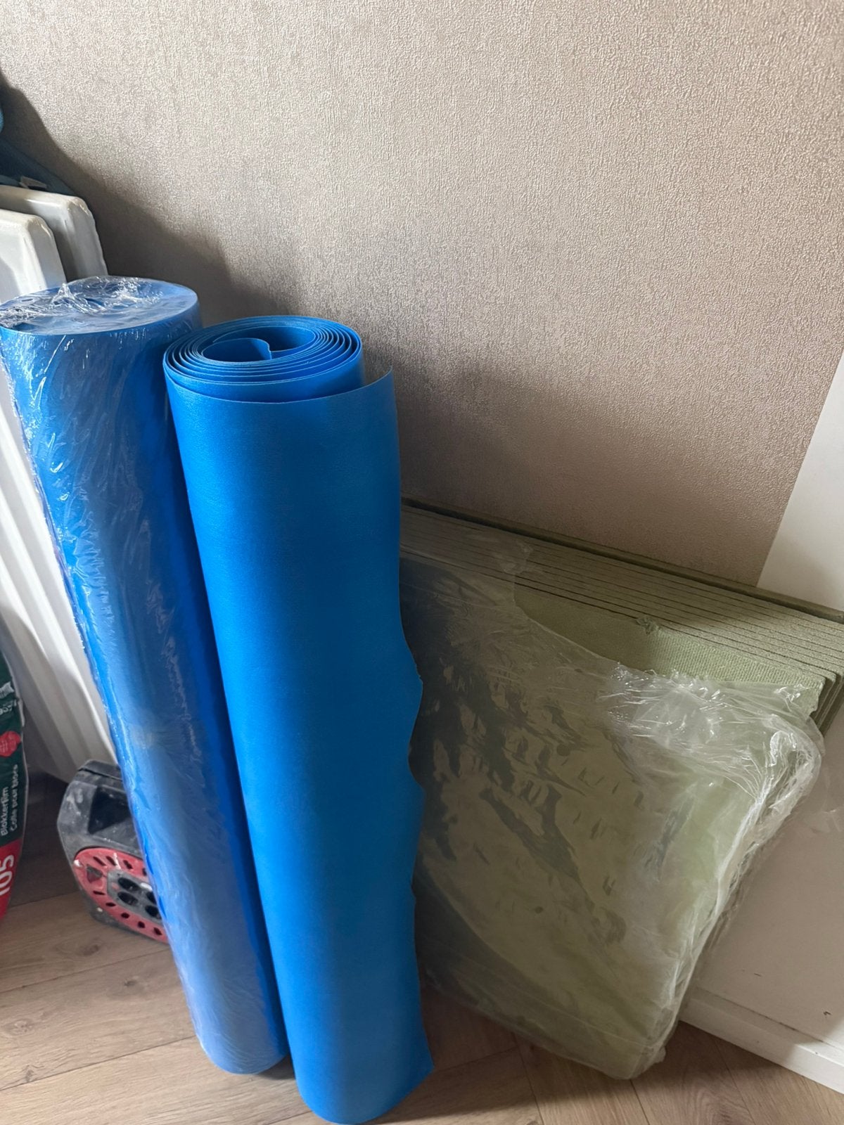 Laminaat/pvc ondervloers, Ophalen, Zo goed als nieuw, Minder dan 5 m², Folie