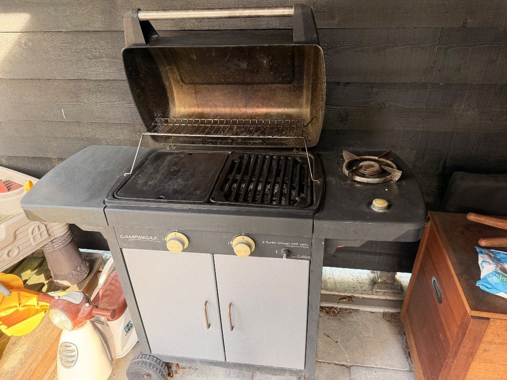 BBQ gas - gebruikt maar prima., Tuin en Terras, Ophalen, Gebruikt, Campingaz