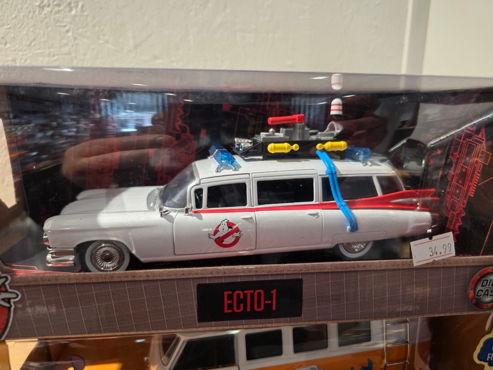 Ghostbusters Ecto-1 Die-Cast Modelauto, Verzamelen, Speelgoed, Nieuw, Ophalen of Verzenden
