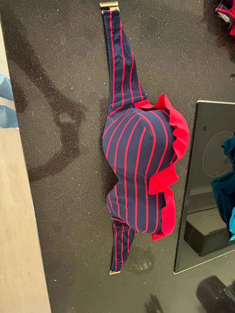 Bikini Marie Jo 80d/40, Ophalen of Verzenden, Zo goed als nieuw, Rood, Bikini