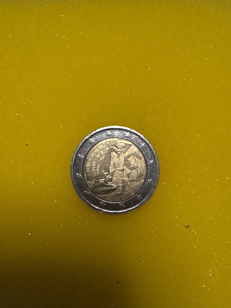 2 Euro munt Griekenland 2002 - Europa kaart, Postzegels en Munten, Munten | Europa | Euromunten, Ophalen of Verzenden, Griekenland