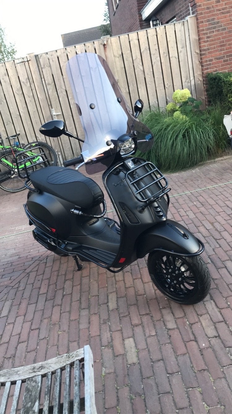 Vespa Sprint Notte Black on Black - 2020 - 14.800 km, Gebruikt, Overige modellen, Maximaal 45 km/u, Ophalen of Verzenden