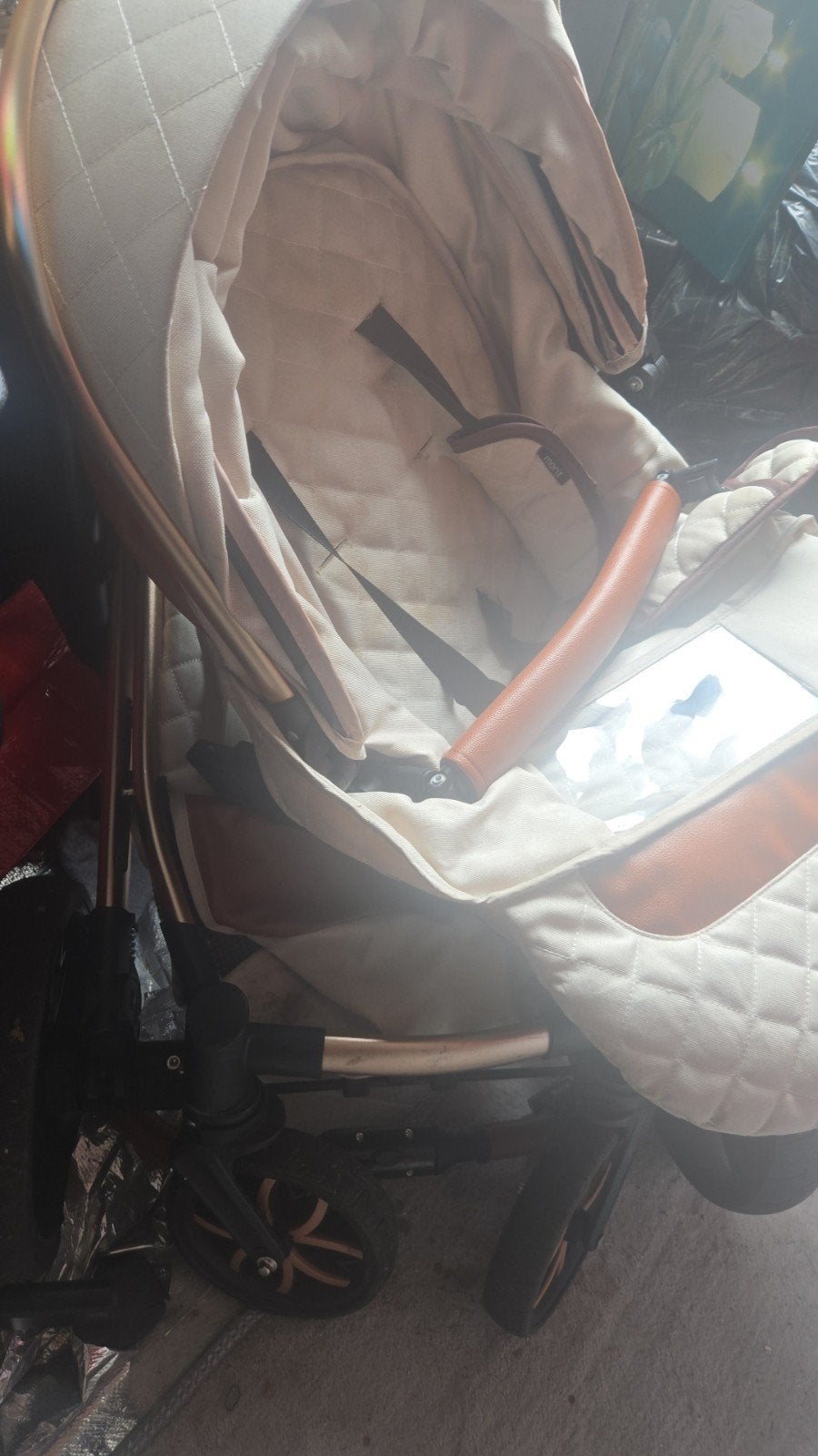 Moni Buggy Wandelwagen met Reiswieg - Vanaf Geboorte, Gebruikt, Combiwagen, Met reiswieg, Ophalen