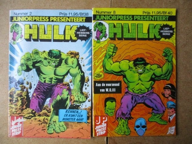 adv8248 hulk liefhebbers serie, Eén comic, Ophalen, Gelezen, Overige gebieden