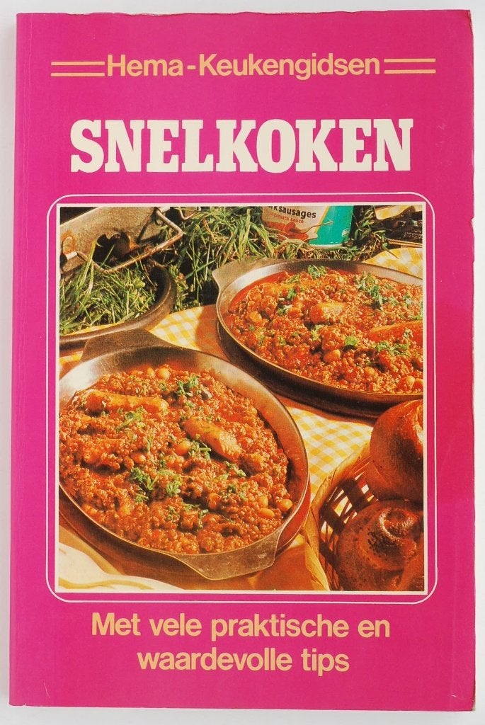 Snel koken - Kookboek Hema Keukengidsen jaren 80