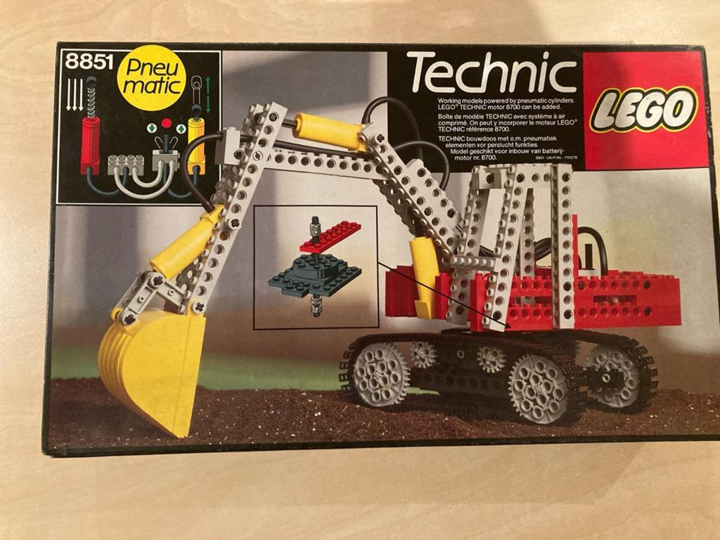 Verzameladvertentie: vier retro Lego Technic sets, Lego, Compleet, Ophalen of Verzenden, Zo goed als nieuw