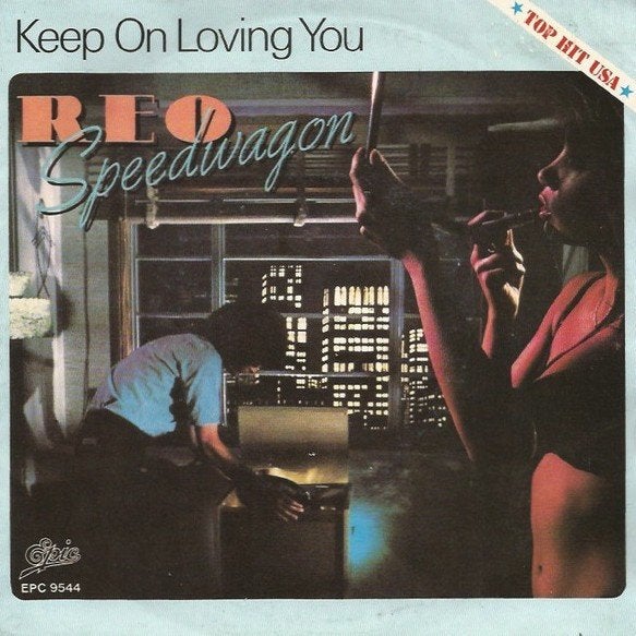 REO Speedwagon - Keep On Loving You (Single), Gebruikt, 7 inch, Rock en Metal, Overige typen