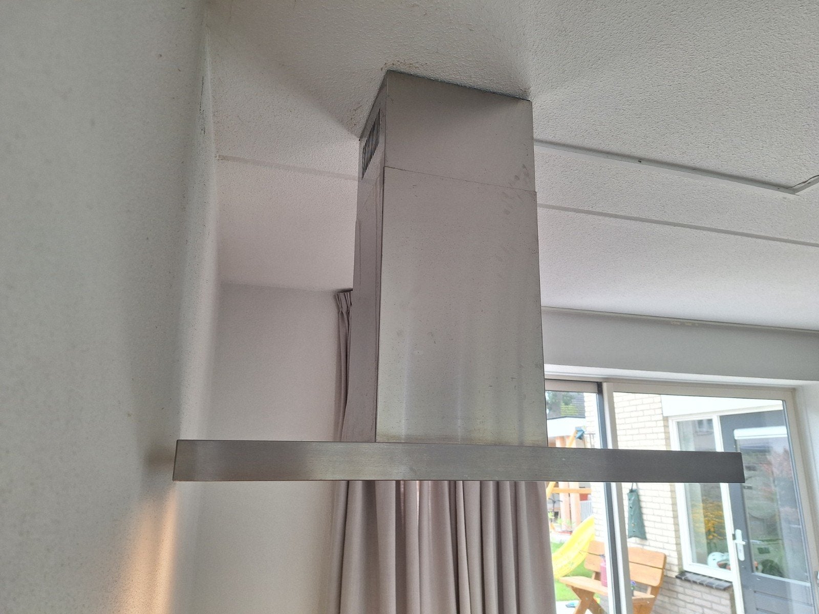 Afzuigkap Pelgrim met plasmafilter en 4 spotjes, Ophalen, Gebruikt, 50 tot 100 cm, Minder dan 100 cm