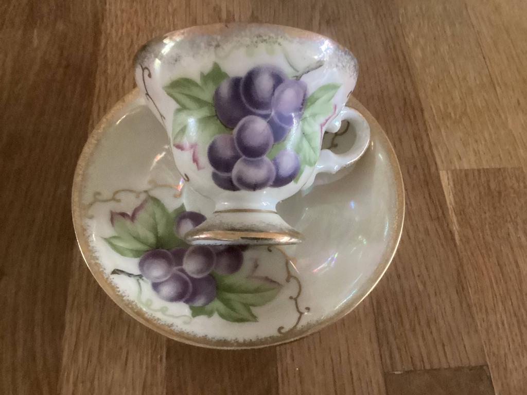 Te koop kop en schotel., Ophalen