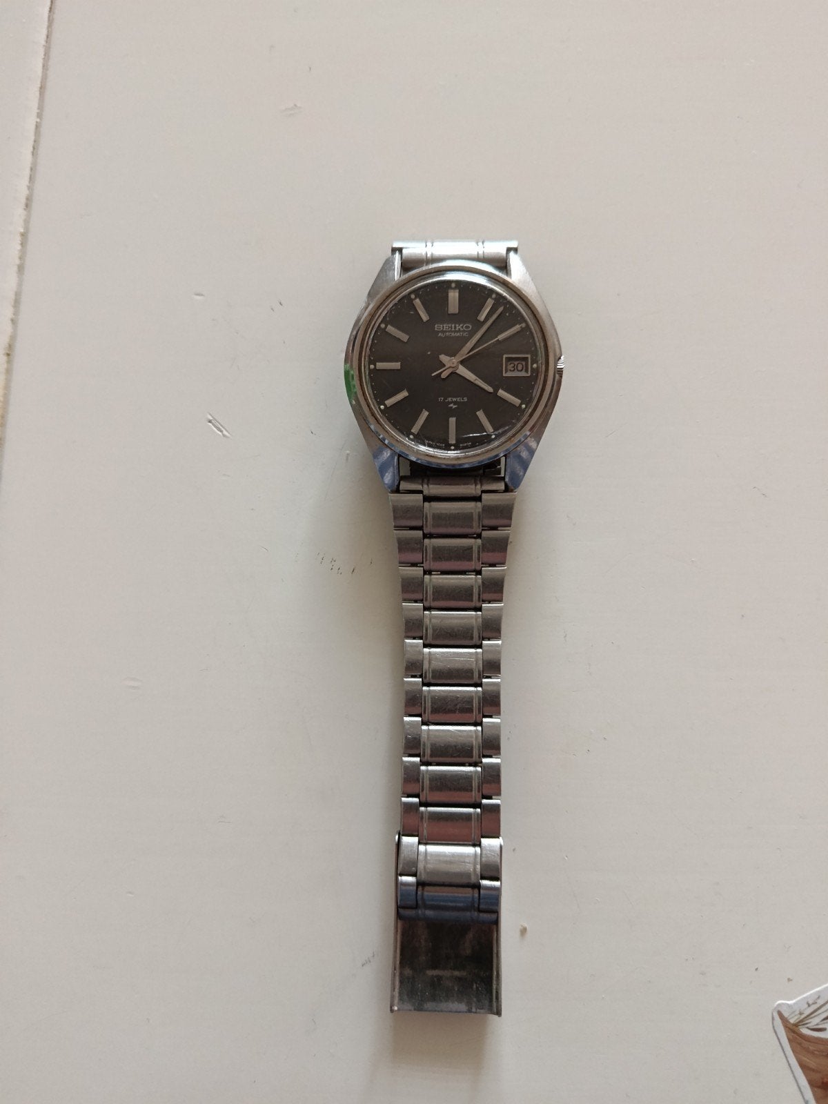 Seiko Automatic Horloge - Loopt goed, Gebruikt, Staal, Polshorloge, Ophalen of Verzenden