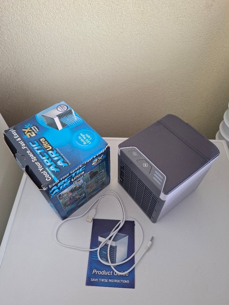 Arctic Air Ultra mini airco, Witgoed en Apparatuur, Airco's, Minder dan 60 m³, 3 snelheden of meer, Ophalen of Verzenden, Zo goed als nieuw