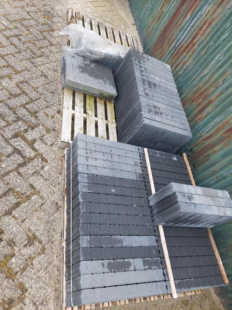 Restanten palissaden recht/vierkant antraciet, Ophalen, Info@mbituin.nl, 25 tot 50 cm, Nieuw