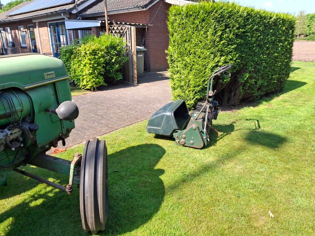 Atco Royal B30 Kooimesmaaier - Perfect voor een strak gazon, Gebruikt, Atco, Ophalen of Verzenden, Opvangbak