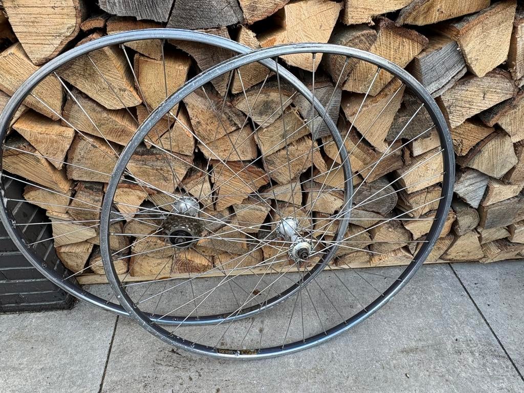 FIR Sirius wielset met campagnolo record naven, Fietsen en Brommers, Fietsaccessoires | Fietskleding, Ophalen of Verzenden, Gebruikt