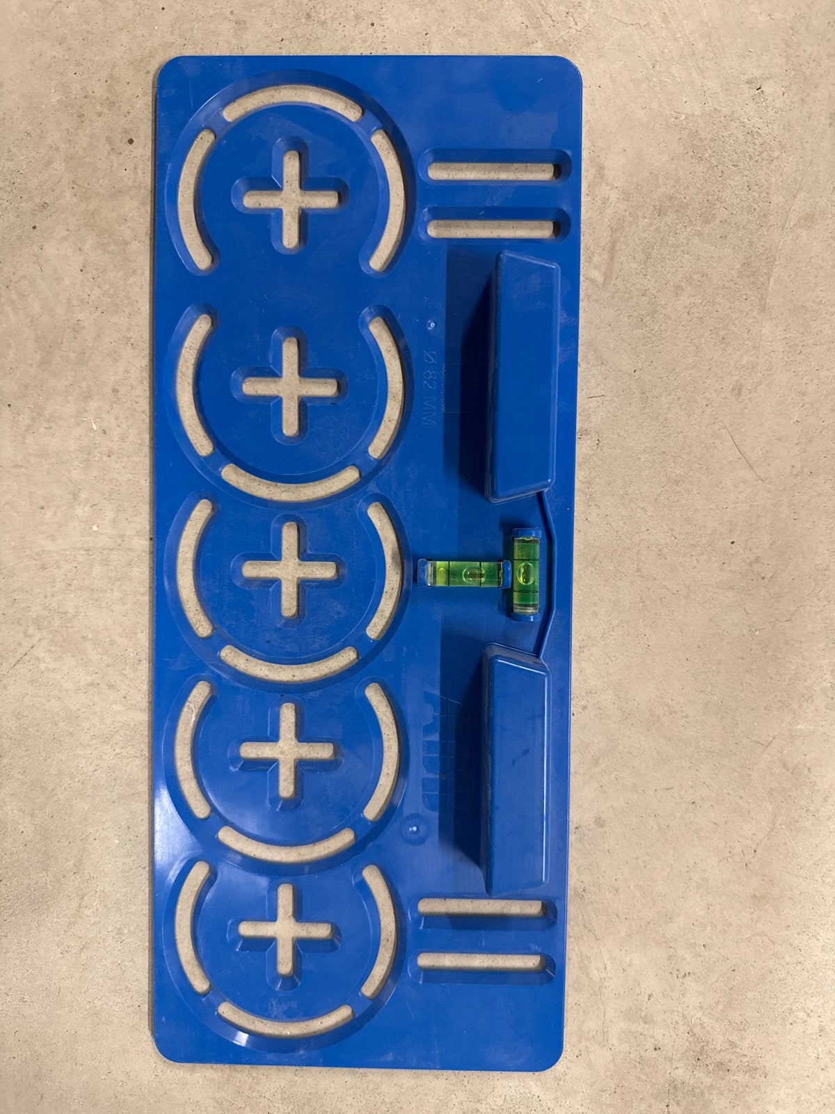 Aftekenmal installatiedozen, Ophalen of Verzenden, Zo goed als nieuw, Waterpas, Overige merken