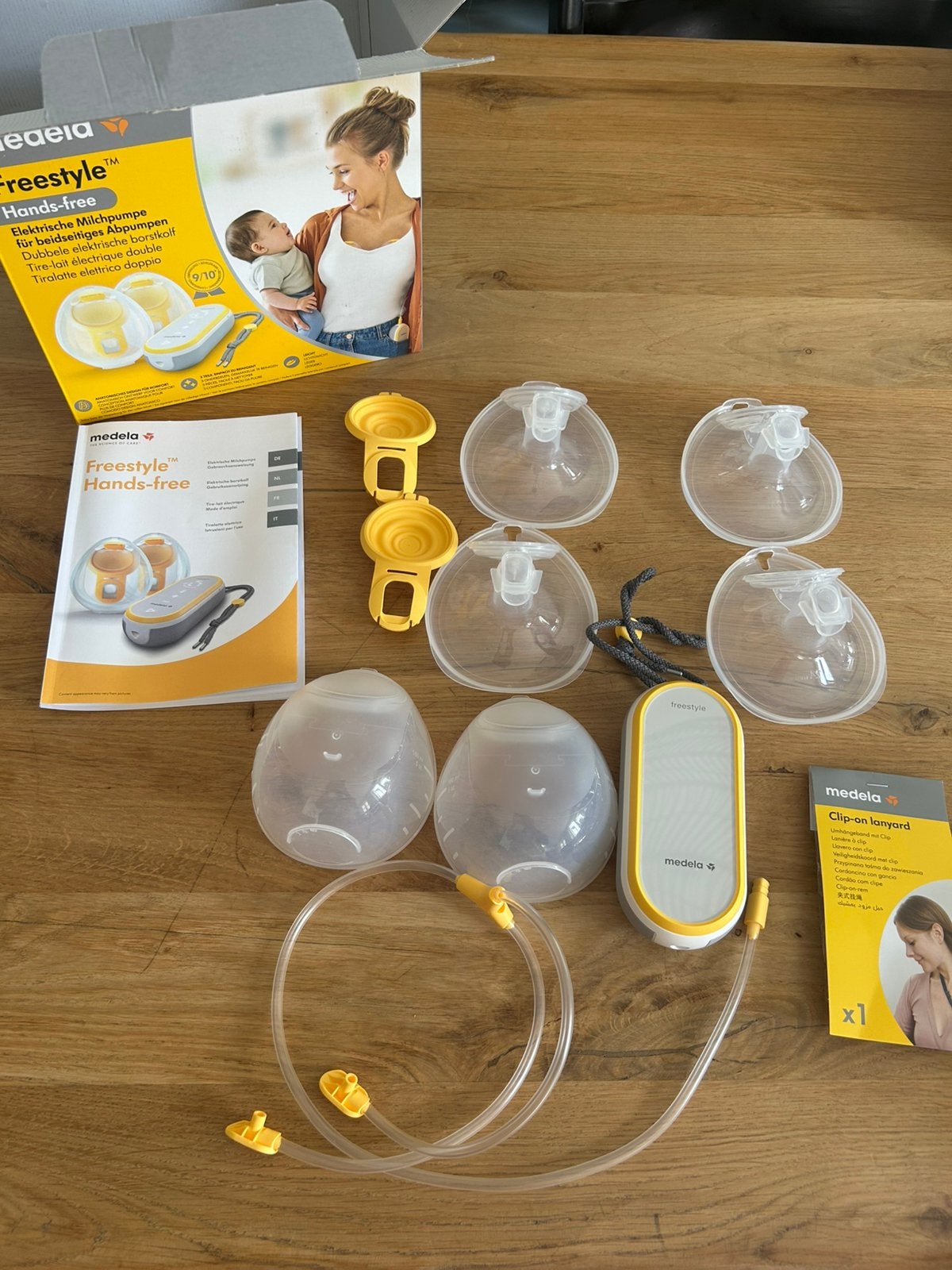 Medela dubbele elektrische borstkolf, handsfree, Ophalen, Medela, Dubbelzijdig, Borstkolf