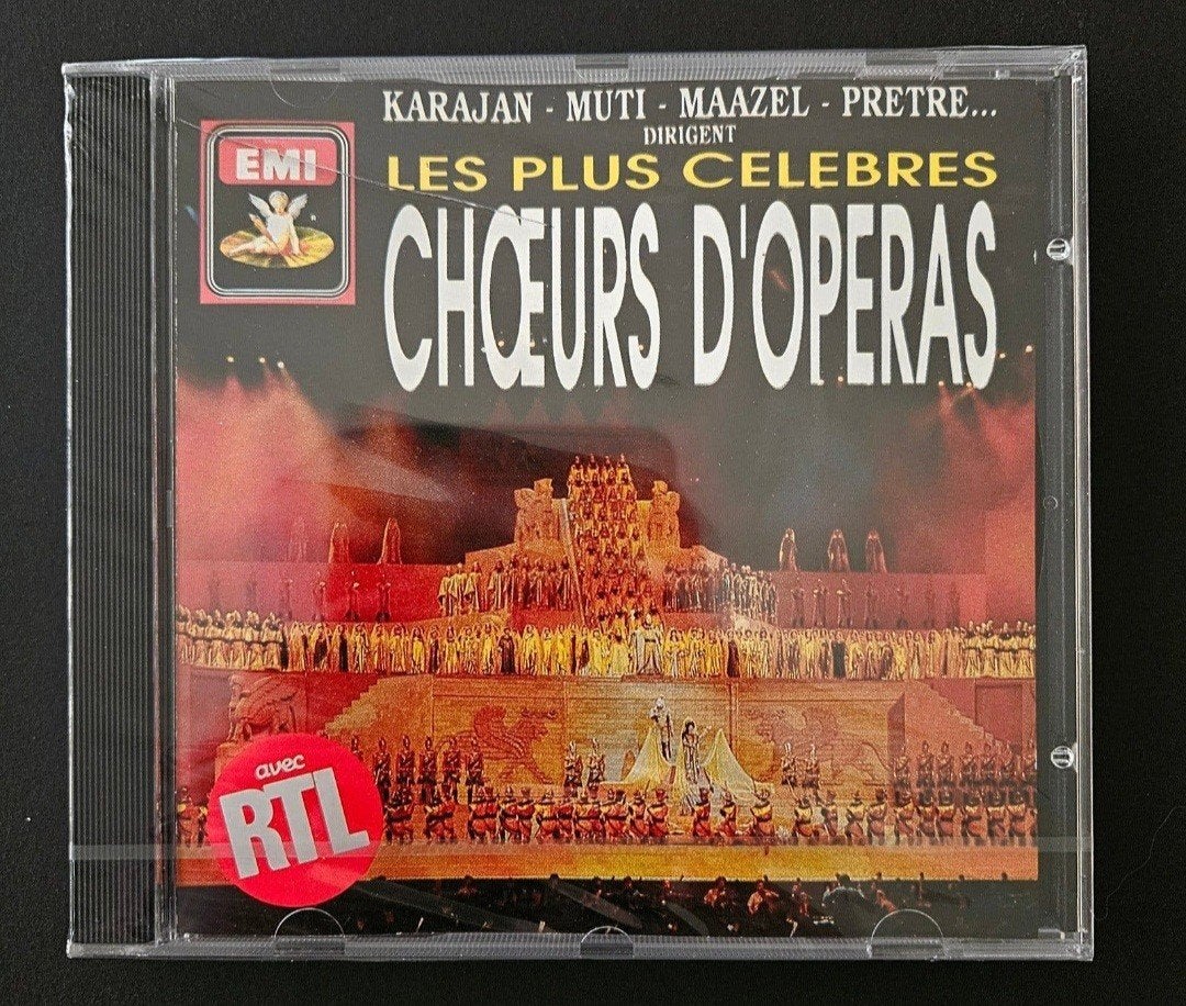 Nieuw! Les plus célèbres chœurs d'opéras, Cd's en Dvd's, Ophalen of Verzenden, Classicisme, Nieuw in verpakking