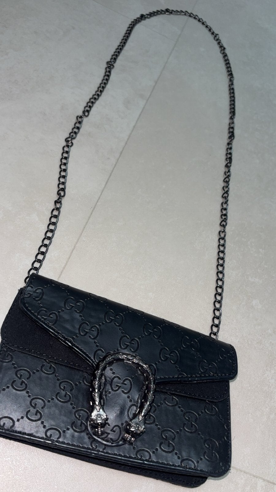 Gucci tas, Ophalen of Verzenden, Nieuw, Zwart, Schoudertasje