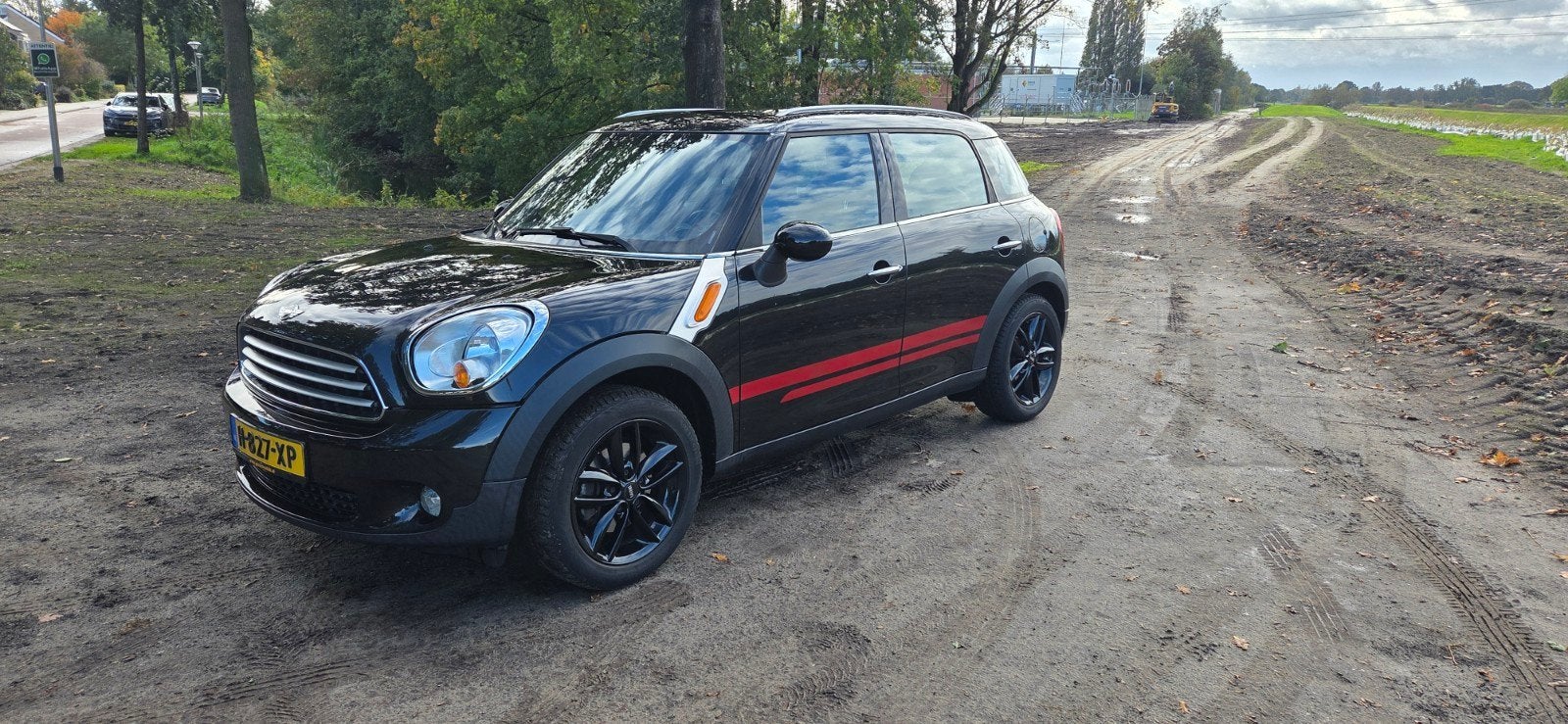 MINI Countryman 1.6 | Complete historie | Pano dak | leer, Voorwielaandrijving, Zwart, Leder, Bedrijf