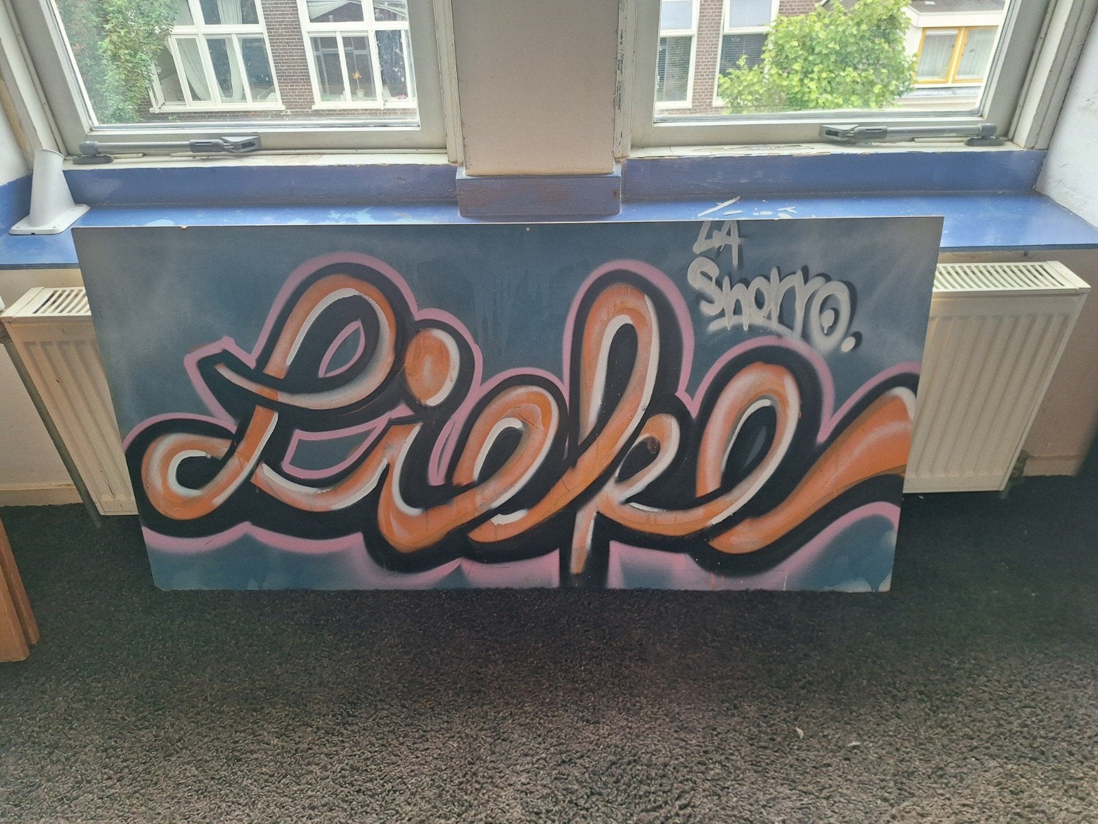 Decoratie met naam Lieke 1.20x61, Ophalen
