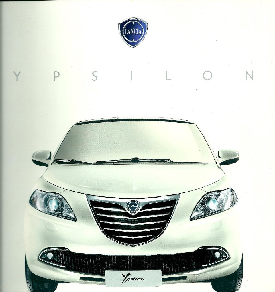Brochure Lancia Ypsilon 08-2011, Ophalen of Verzenden, Gelezen, Overige merken