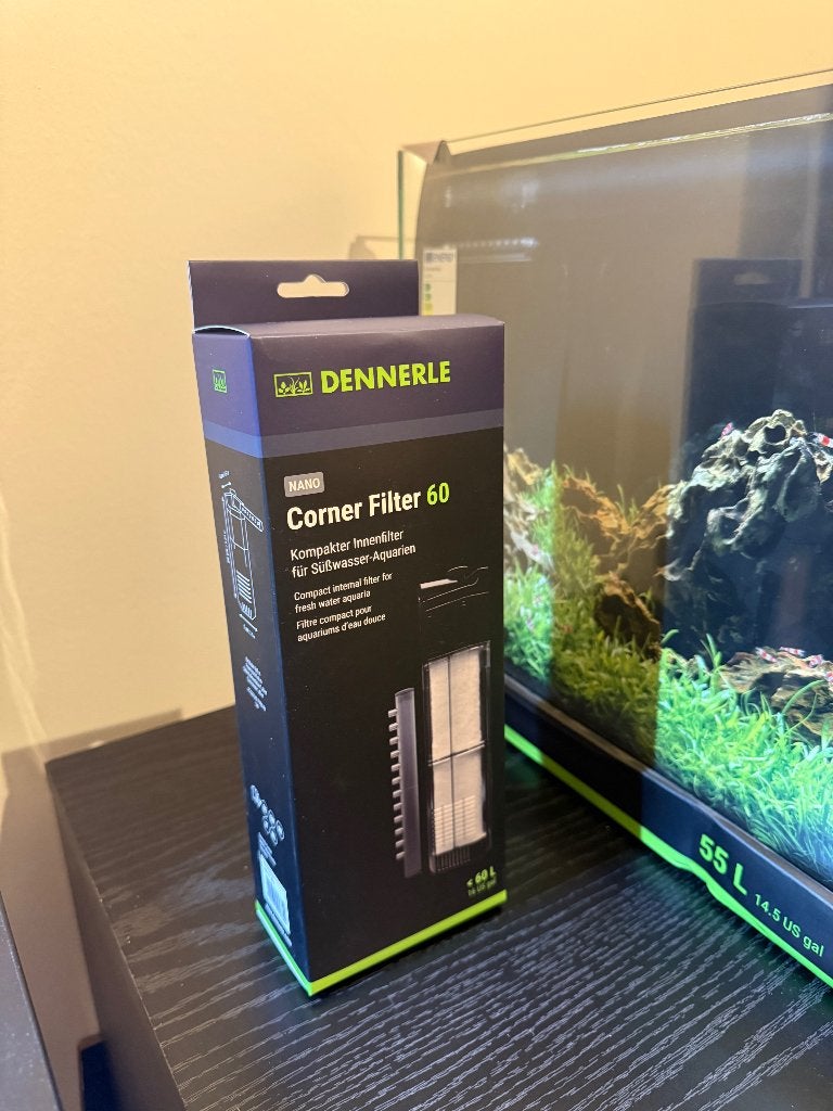 Dennerle Corner Filter 60, Dieren en Toebehoren, Nieuw, Dennerle, Ophalen of Verzenden, Inclusief toebehoren