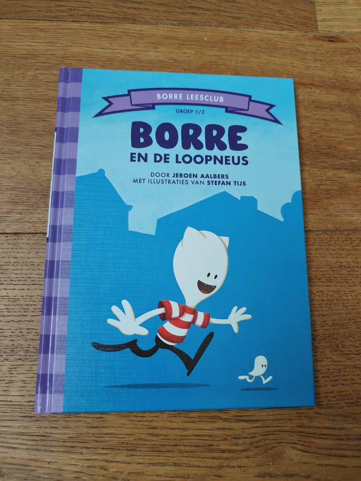 Borre en de Loopneus - Borre Leesclub Groep 1/2, Boeken, Ophalen of Verzenden, Gelezen, Jeroen Aalbers, 3 tot 4 jaar